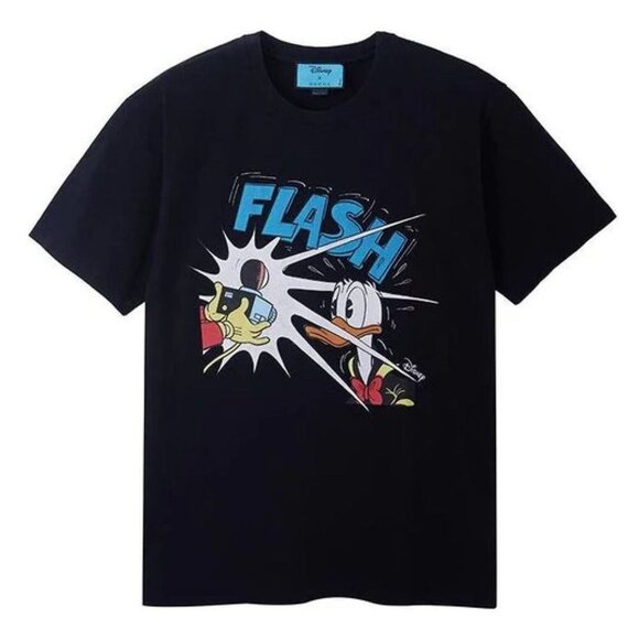 NWT Gucci x Disney Donald Duck print T-shirt Size L - Picture 1 of 11